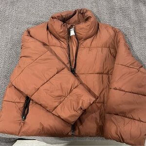 Old Navy Copper Puffer Jacket